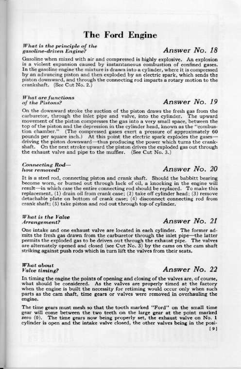 1925 Ford Owners Manual Page 28